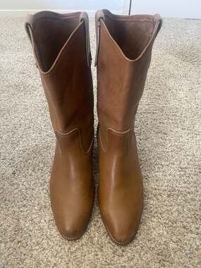 Ringo  Leather Men’s Western Cowboy Boots Size 12